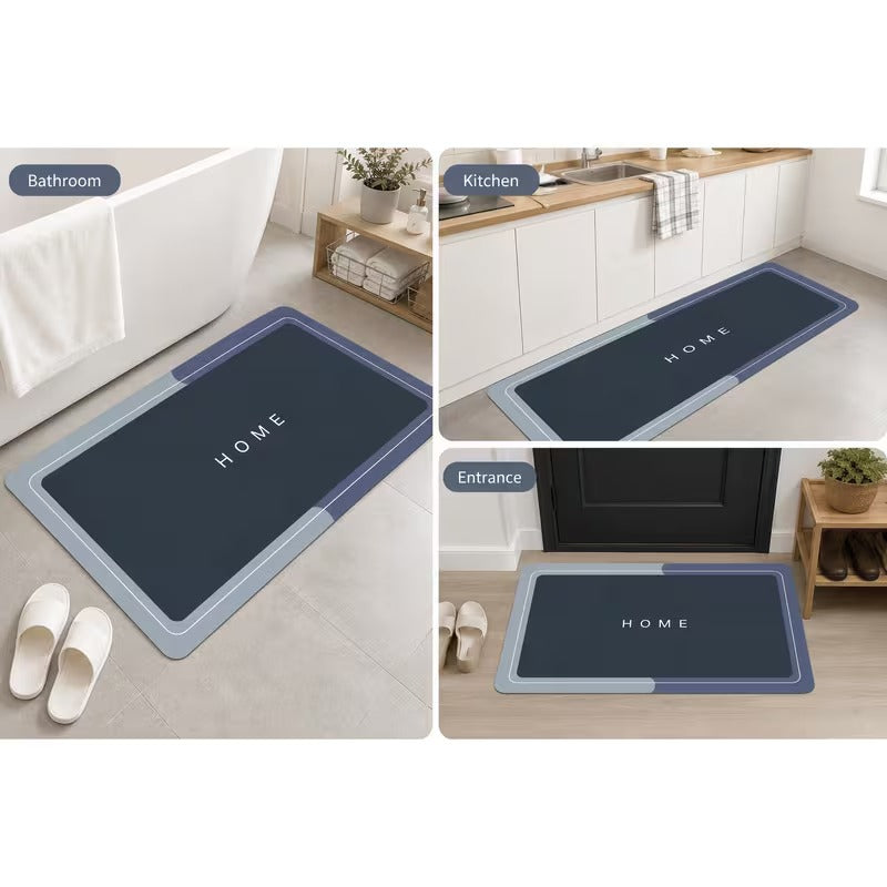 Washable absorbent floor mat detail image 5