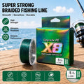 150YDS X8 braided PE fishing line moss green 5LB